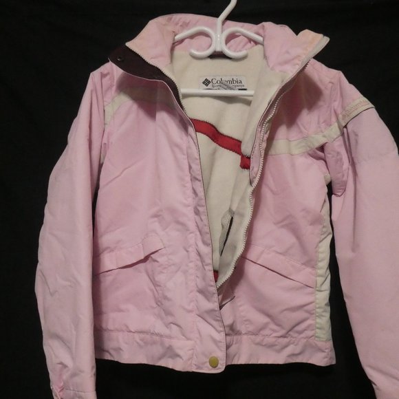 COLUMBIA SPORTSWEAR COMPANY | medium | Pink with White Trim Winter Jacket | NWOT - Picture 2 of 16